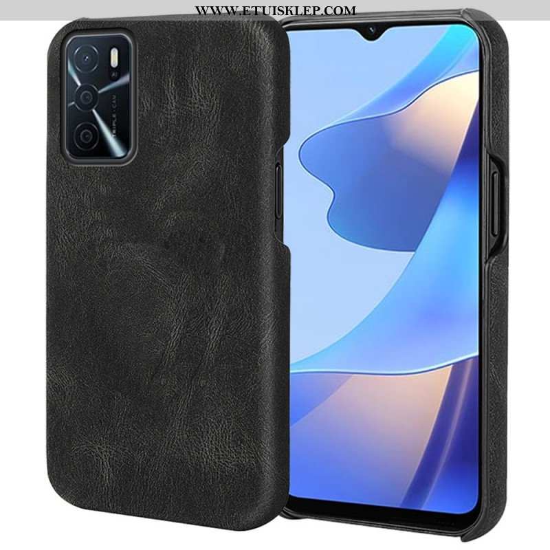 Etui do Oppo A16 / A16s Nowe Kolory Elegancja Skórzany Efekt
